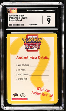 Pokémon Ancient Mew (2000) CGC 9