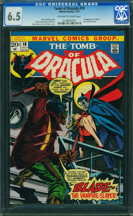 Tomb of Dracula #10 CGC 6.5 Tomb of Dracula #10 CGC 6.5