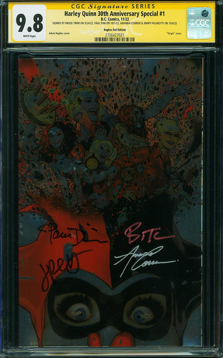 Harley Quinn 30th Anniversary Special #1 Hughes Foil Edition CGC SS 9.8 Harley Quinn 30th Anniversary Special #1 Hughes Foil Edition CGC SS 9.8