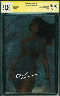 Wonder Woman #1 NYCC 2023 Illuminate Exclusive CBCS 9.8 Signed by Nakayama