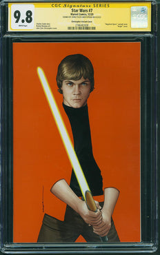 Star Wars (2020) #7 Christopher Variant Cover CGC SS 9.4 Signed by JTC