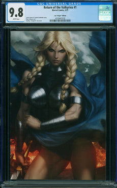 Return of the Valkyries #1 Lau Virgin Edition CGC 9.8