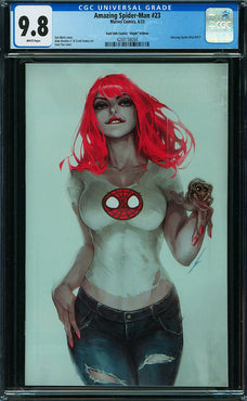Amazing Spider-Man (2022) #23 East Side Comics Virgin Edition CGC 9.8