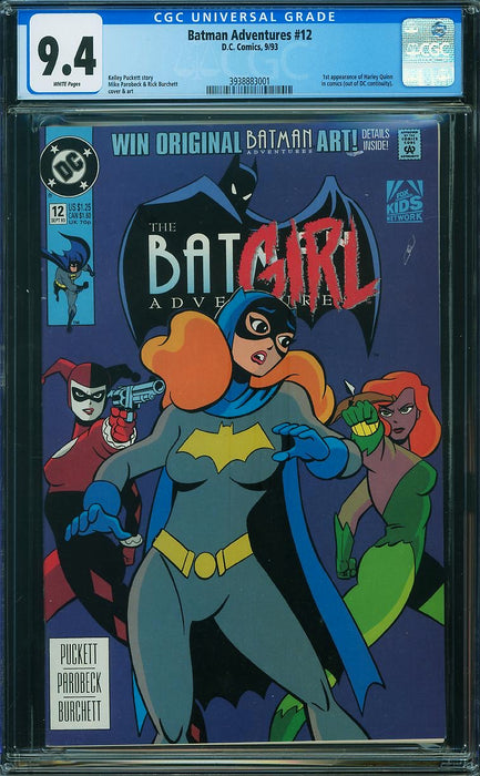 Batman Adventures #12 CGC 9.4 Batman Adventures #12 CGC 9.4