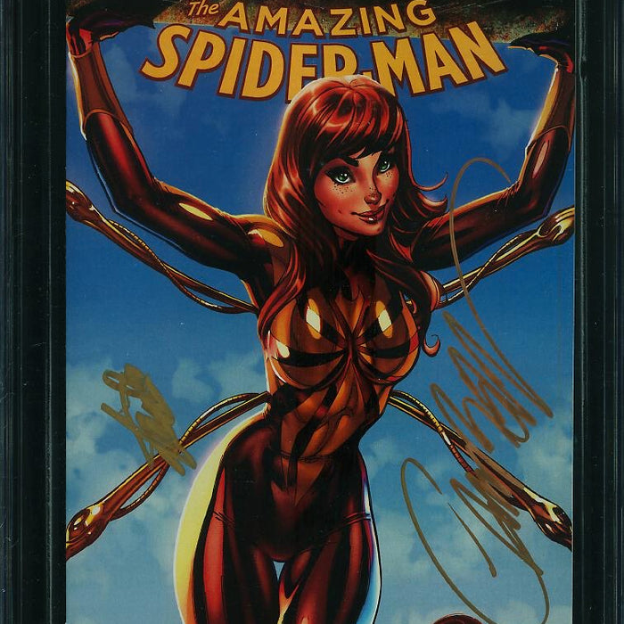 Amazing Spider-Man #15 JScottCampbell.com Edition CGC SS 9.8 signed by Campbell & Stan Lee Amazing Spider-Man #15 JScottCampbell.com Edition CGC SS 9.8 signed by Campbell & Stan Lee