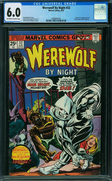 Werewolf By Night #32 CGC 6.0