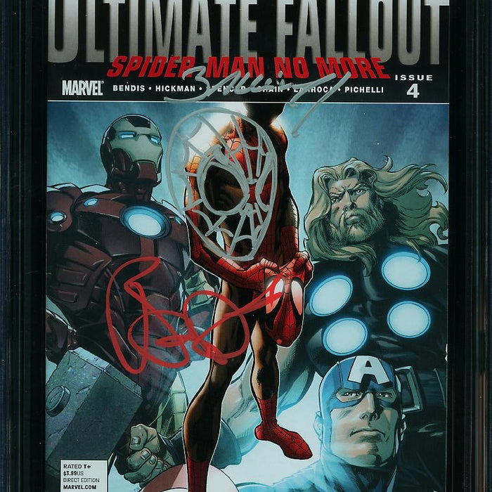 Ultimate Fallout #4 CGC SS 9.6 SIGNED BY BAGLEY & BENDIS, SKETCH BY BAGLEY Ultimate Fallout #4 CGC SS 9.6 SIGNED BY BAGLEY & BENDIS, SKETCH BY BAGLEY
