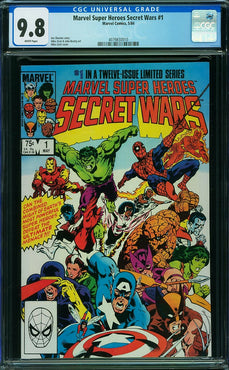 Marvel Super Heroes Secret Wars #1 CGC 9.8
