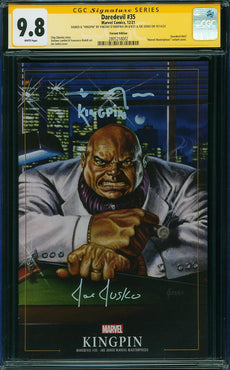 Daredevil (2019) #35 Variant Edition CGC SS 9.8 Signed by D'Onofrio & Jusko