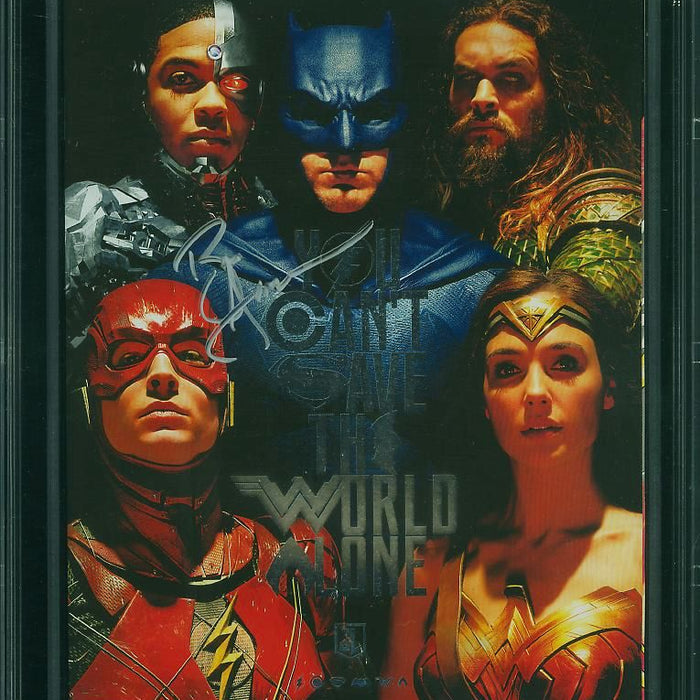 Justice League of America #15 Convention Exclusive Variant CBCS 9.8 Signed by Ben Affleck Justice League of America #15 Convention Exclusive Variant CBCS 9.8 Signed by Ben Affleck