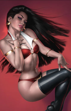 Vampirella vs. The Superpowers #2 616 Comics Josh Burns Virgin Variant