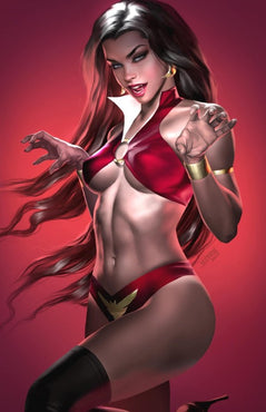 Vampirella vs. The Superpowers #1 Josh Burns Variant