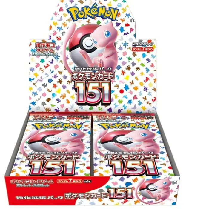 Scarlet & Violet: 151 Booster Display Box Japanese Scarlet & Violet: 151 Booster Display Box Japanese