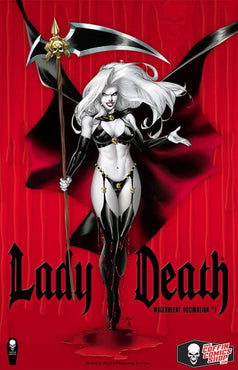 LADY DEATH: MALEVOLENT DECIMATION #1 BLACK & WHITE PREMIERE EDITION