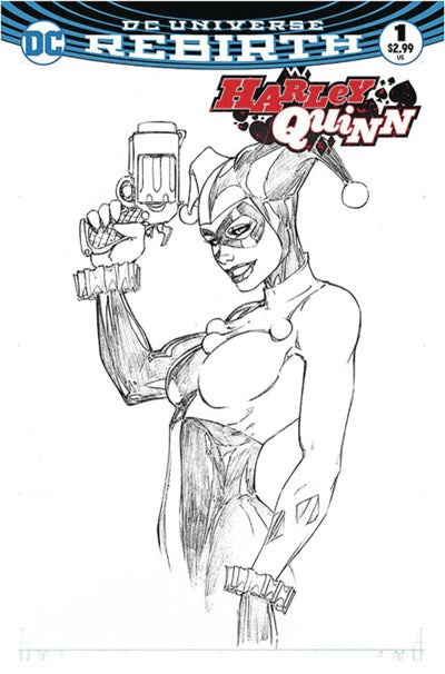 HARLEY QUINN (2016) #1 ASPEN COMICS SKETCH EXCLUSIVE (LTD TO 6000) HARLEY QUINN (2016) #1 ASPEN COMICS SKETCH EXCLUSIVE (LTD TO 6000)