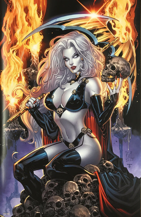 LADY DEATH: TREACHEROUS INFAMY #1 ULTIMATE EDITION VIRGIN (LTD TO 90) LADY DEATH: TREACHEROUS INFAMY #1 ULTIMATE EDITION VIRGIN (LTD TO 90)