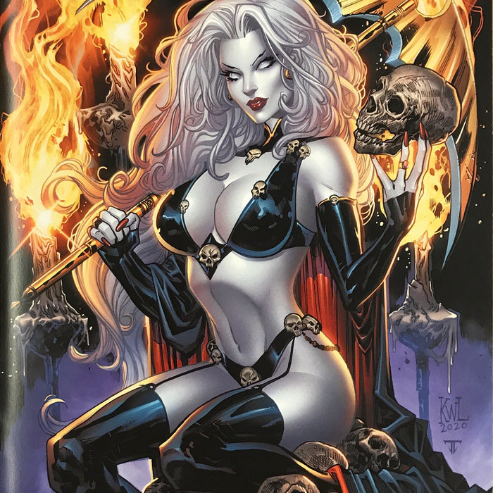 LADY DEATH: TREACHEROUS INFAMY #1 ULTIMATE EDITION VIRGIN (LTD TO 90) LADY DEATH: TREACHEROUS INFAMY #1 ULTIMATE EDITION VIRGIN (LTD TO 90)