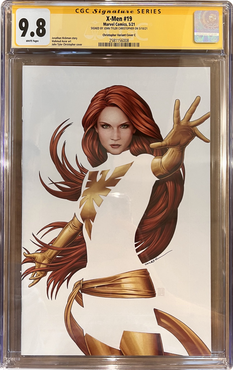 X-MEN (2019) #19 CHRISTOPHER CVR C CGC 9.8 SIGNED BY CHRISTOPHER