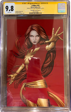 X-MEN (2019) #19 CHRISTOPHER CVR B CGC 9.8 SIGNED BY CHRISTOPHER