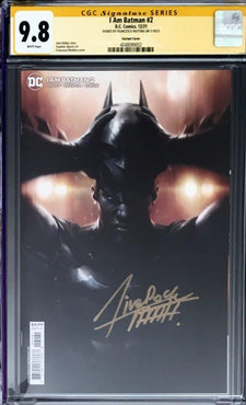 I AM BATMAN #2 MATTINA VARIANT CGC SS 9.8 SIGNED BY MATTINA
