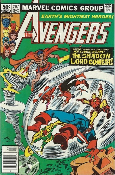 AVENGERS #207 (NEWSSTAND EDITION) AVENGERS #207 (NEWSSTAND EDITION)