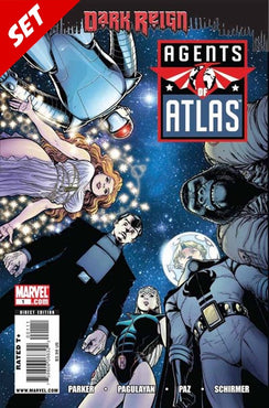 AGENTS OF ATLAS (2009) #1-3 SET