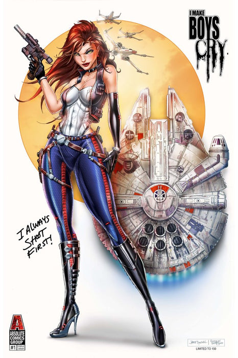 I MAKE BOYS CRY #1 SMUGGLER COSPLAY EXCLUSIVE (LTD TO 150) I MAKE BOYS CRY #1 SMUGGLER COSPLAY EXCLUSIVE (LTD TO 150)