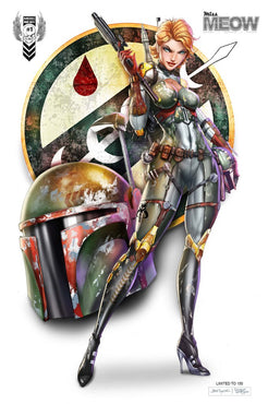 MISS MEOW #1 BOUNTY HUNTER COSPLAY EXCLUSIVE (LTD TO 150)
