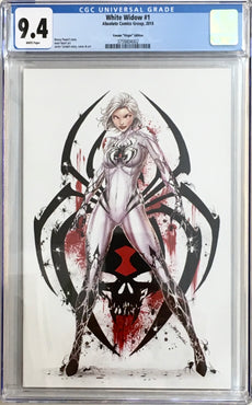 WHITE WIDOW #1 "VENOM" VIRGIN VARIANT CGC 9.4