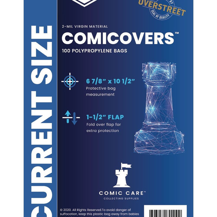 109 Comic Care Current Size Comic Bags 109 Comic Care Current Size Comic Bags