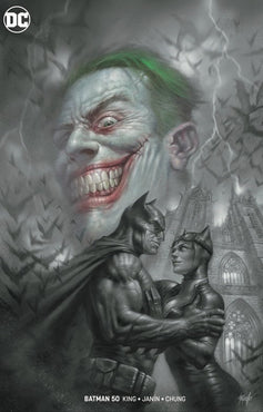 BATMAN #50 LUCIO PARRILLO GREY VIRGIN VARIANT