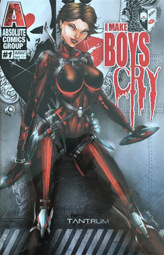 I MAKE BOYS CRY #1 TANTRUM RED FOIL