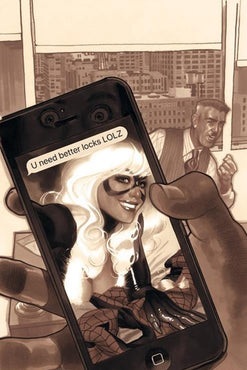 AMAZING SPIDER-MAN #1 ADAM HUGHES VIRGIN SEPIA VARIANT