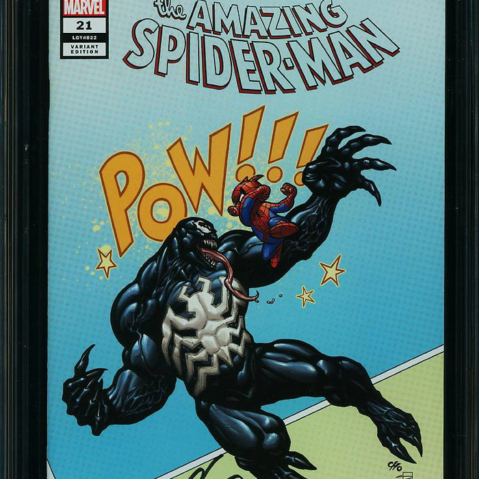 AMAZING SPIDER-MAN #21 LAKE COMO COMIC ART FESTIVAL EDITION CGC SS 9.8 SIGNED BY FRANK CHO AMAZING SPIDER-MAN #21 LAKE COMO COMIC ART FESTIVAL EDITION CGC SS 9.8 SIGNED BY FRANK CHO