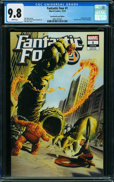 FANTASTIC FOUR #1 (2018) ALEXROSS.COM EDITION CGC 9.8