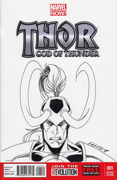 Loki Original Art by Marat Mychaels