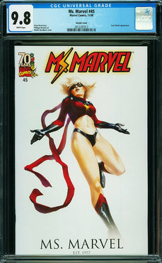 MS. MARVEL #45 DJURDJEVIC VARIANT CGC 9.8