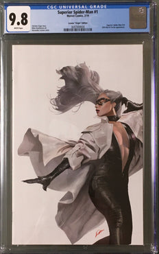 SUPERIOR SPIDER-MAN #1 LOZANO VIRGIN VARIANT CGC 9.8