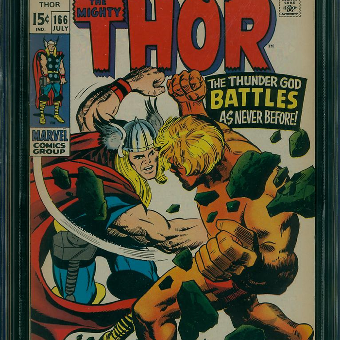 THOR #166 CGC 7.5 THOR #166 CGC 7.5