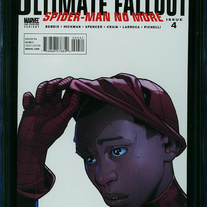 ULTIMATE FALLOUT #4 CGC 9.6 PICHELLI 2ND PRINT VARIANT ULTIMATE FALLOUT #4 CGC 9.6 PICHELLI 2ND PRINT VARIANT