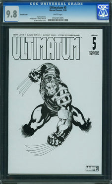 ULTIMATUM #5 1:75 VARIANT CGC 9.8