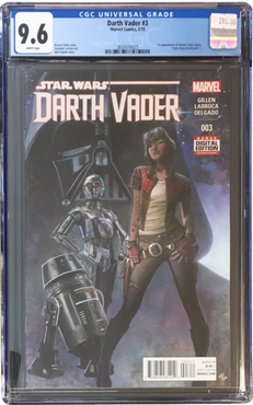 DARTH VADER #3 CGC 9.6