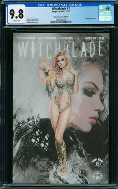 WITCHBLADE #1 (2017) CGC 9.8 SANDERS TD VARIANT