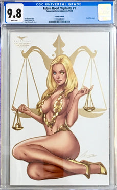 ROBYN HOOD: VIGILANTE #1 GOLD FOIL VARIANT CGC 9.8