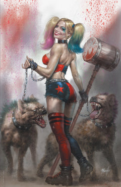 HARLEY QUINN'S VOTY #1 LUCIO PARRILLO VIRGIN VARIANT
