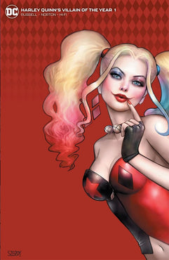 HARLEY QUINN'S VOTY #1 NATHAN SZERDY MTD RED VARIANT