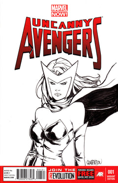 Scarlet Witch Original Art by Jordan Gunderson