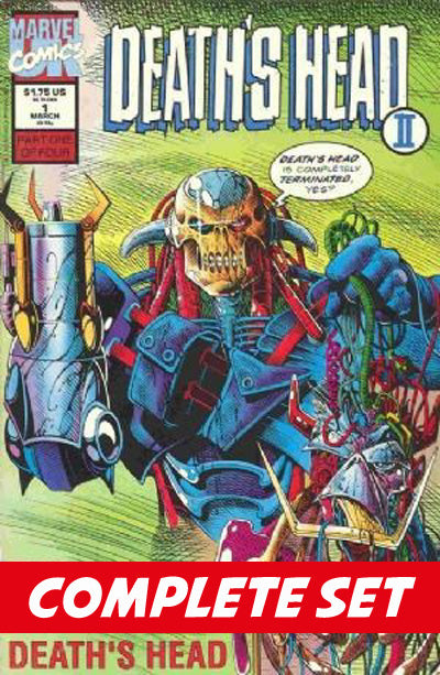 Death's Head II (1992) set #1-4 Death's Head II (1992) set #1-4