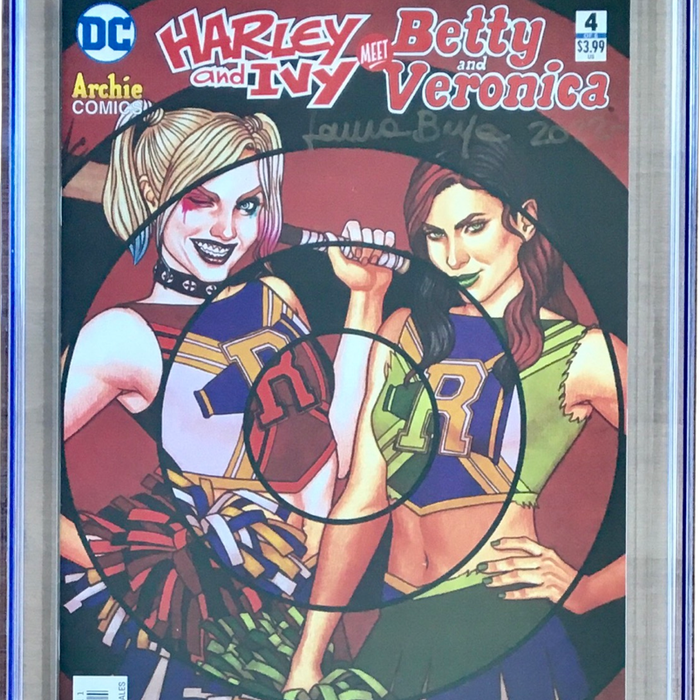 Harley & Ivy Meet Betty & Veronica #4 CGC SS 9.6 signed by Laura Braga Harley & Ivy Meet Betty & Veronica #4 CGC SS 9.6 signed by Laura Braga
