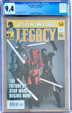 Star Wars: Legacy #1 CGC 9.4